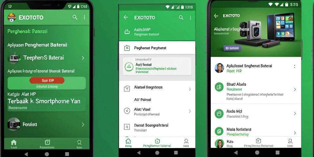 Antarmuka pengguna EXOTOTO yang intuitif dan fungsional.